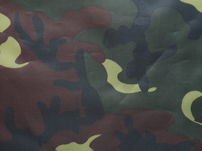 100%Polyester camo printed taffeta fabric with PA coated for tent