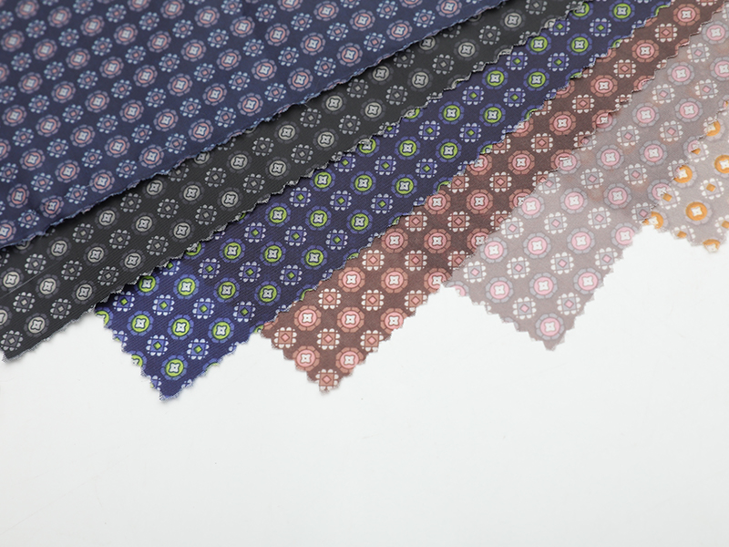 Polyester fabric. Taffeta printed fabric