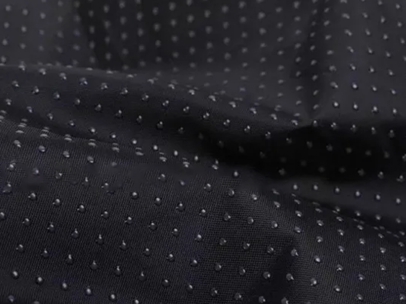 Non Slip Fabric/Anti Slip Fabric/210d Polyester Oxford Fabric with PVC DOT