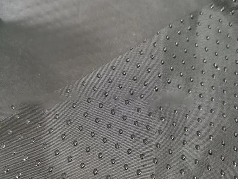 Non Slip Fabric/Anti Slip Fabric/210d Polyester Oxford Fabric with PVC DOT