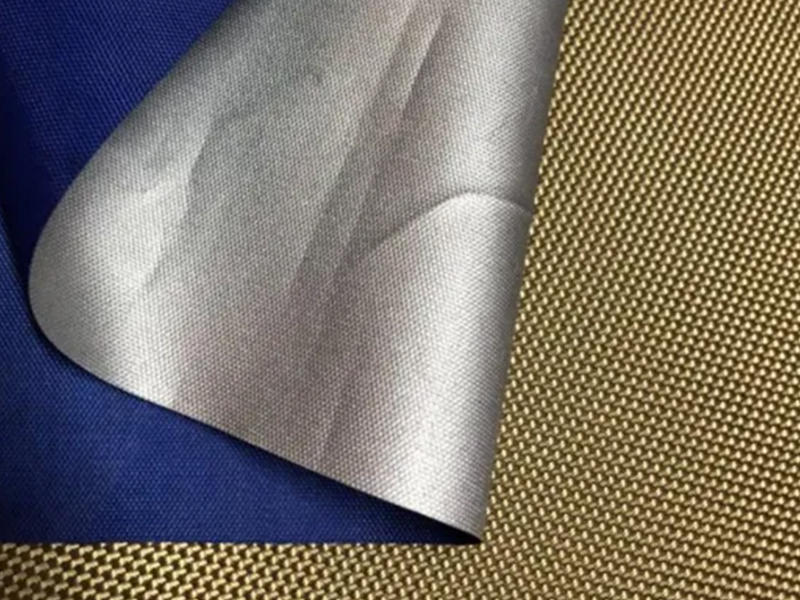 210d Polyester Oxford Fabric with Silver Coated for Car Cover