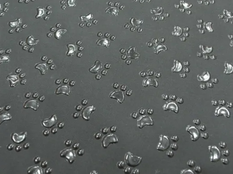 150d Polyester Oxford Fabric with PVC DOTNon Slip Fabric