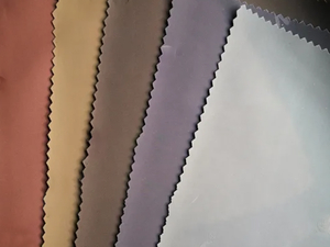 Factory Polyester 190t Taffeta Fabric with Brand PVC Coated for Brand Raincoat