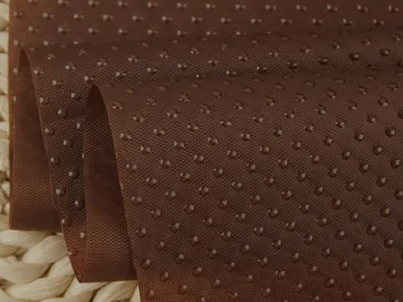 15*19 Polyester Oxford Fabric with PVC DOT/Non Slip Fabric/Anti Slip Fabric