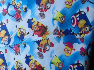 Printed Taffeta Fabric with PVC Coated 100% Polyester for Raincoat/Bags.