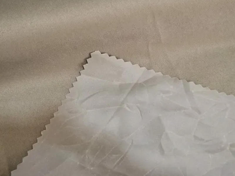 100% Polyester Twill Pongee Fabric with PVC Coated