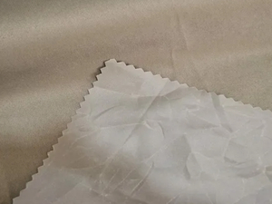 100% Polyester Twill Pongee Fabric with PVC Coated