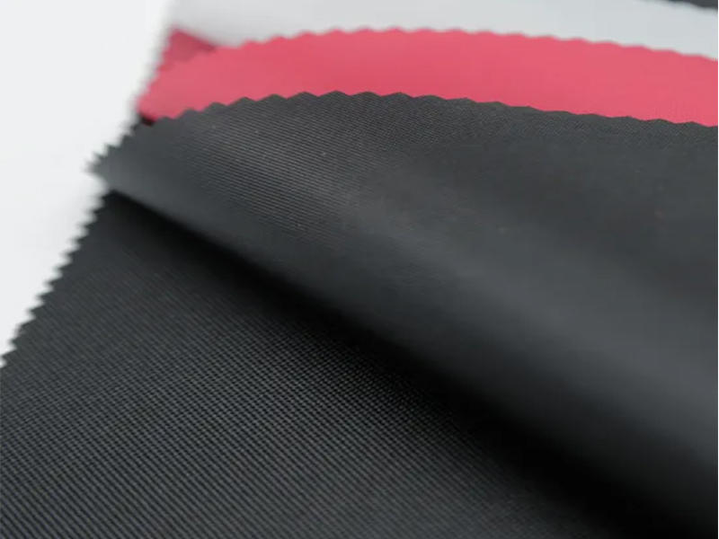 Factory Direct Selling Twill Taffeta Fabric with PVC Coated