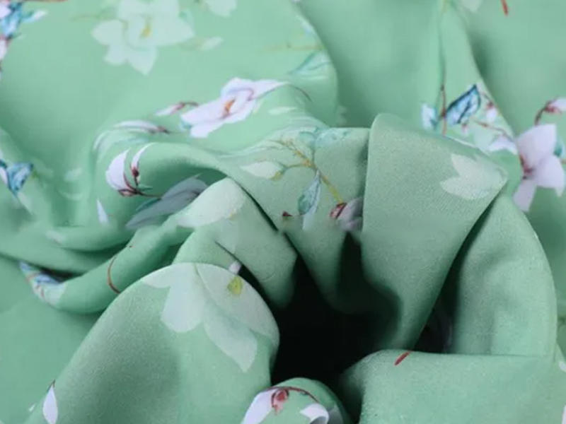 Stock Printed 45s Rayon Poplin Fabric for Dress