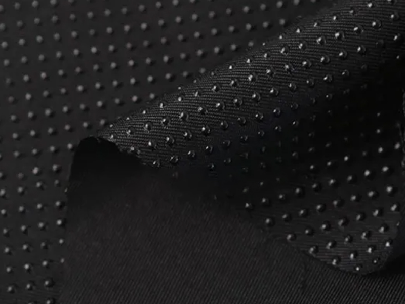 Non Slip Fabric/Anti Slip Fabric, Twill Gabardine Fabric with PVC DOT